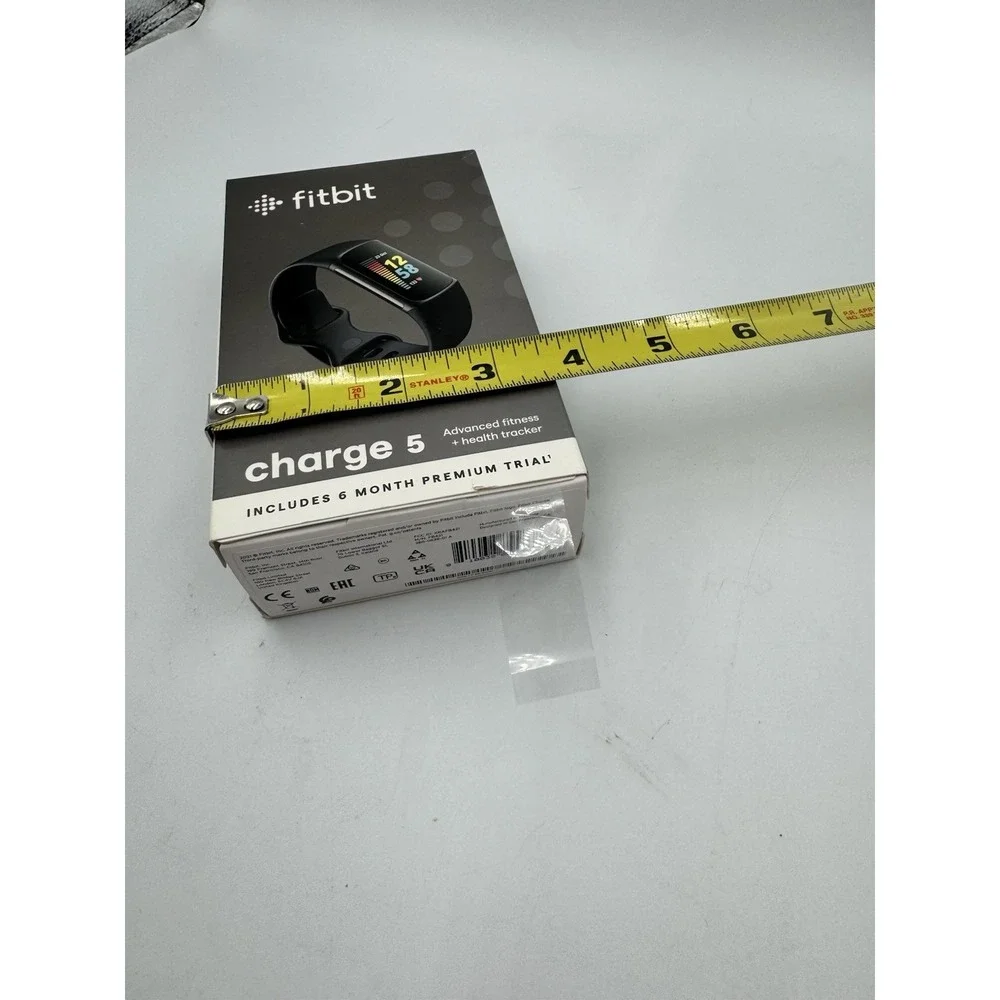 Fitbit Charge 5 ONLY BOX, INSTRUCTIONS, & Extra BAND